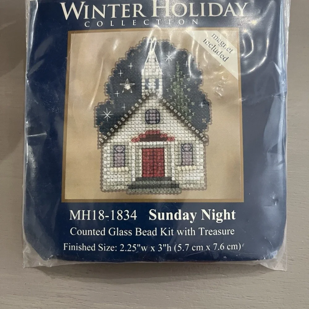 Mill Hill Glass Bead Kit MH18-1834 Sunday Night
